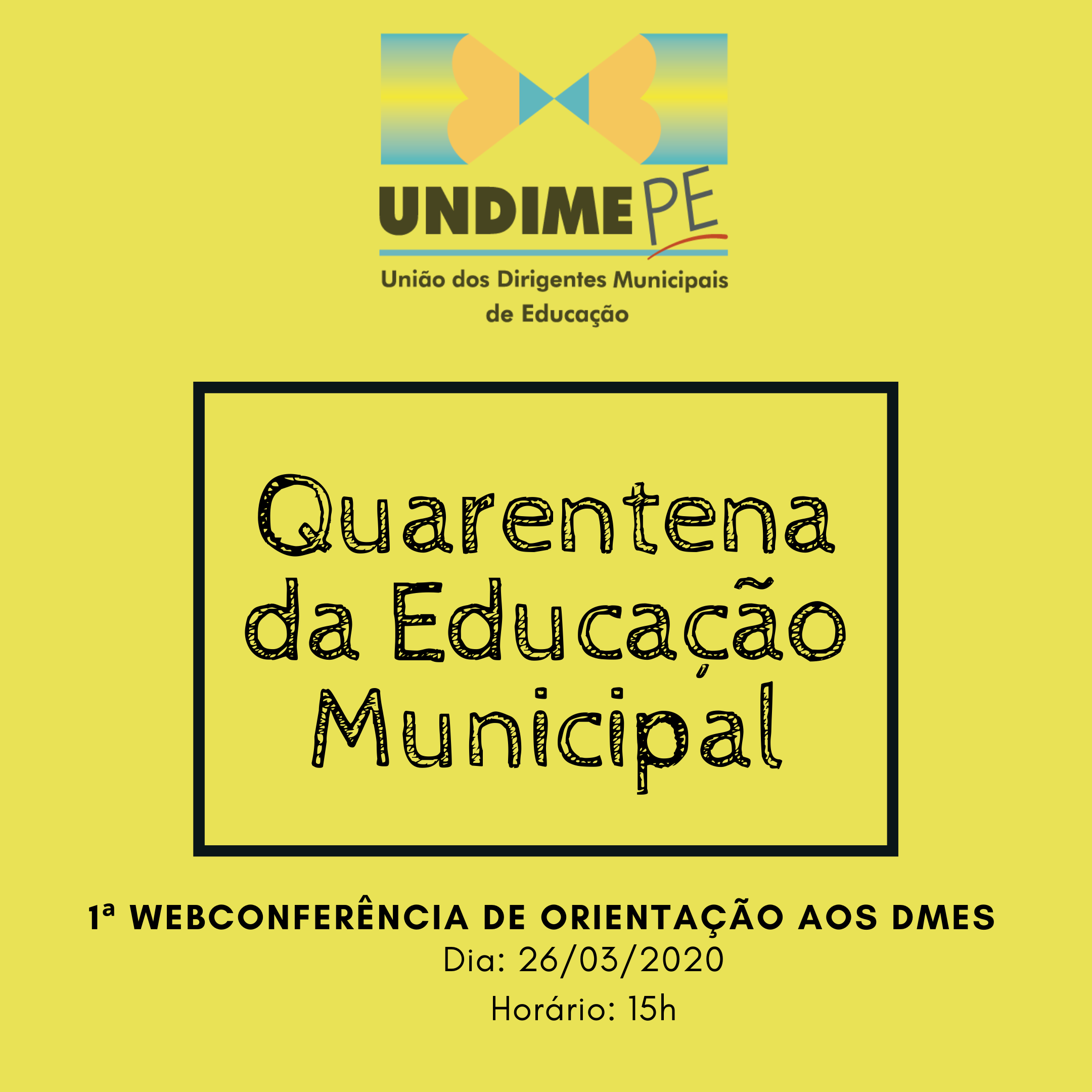 Já estão disponíveis os materiais da 1ª Videoconferência da "Quarentena da Educação Municipal"