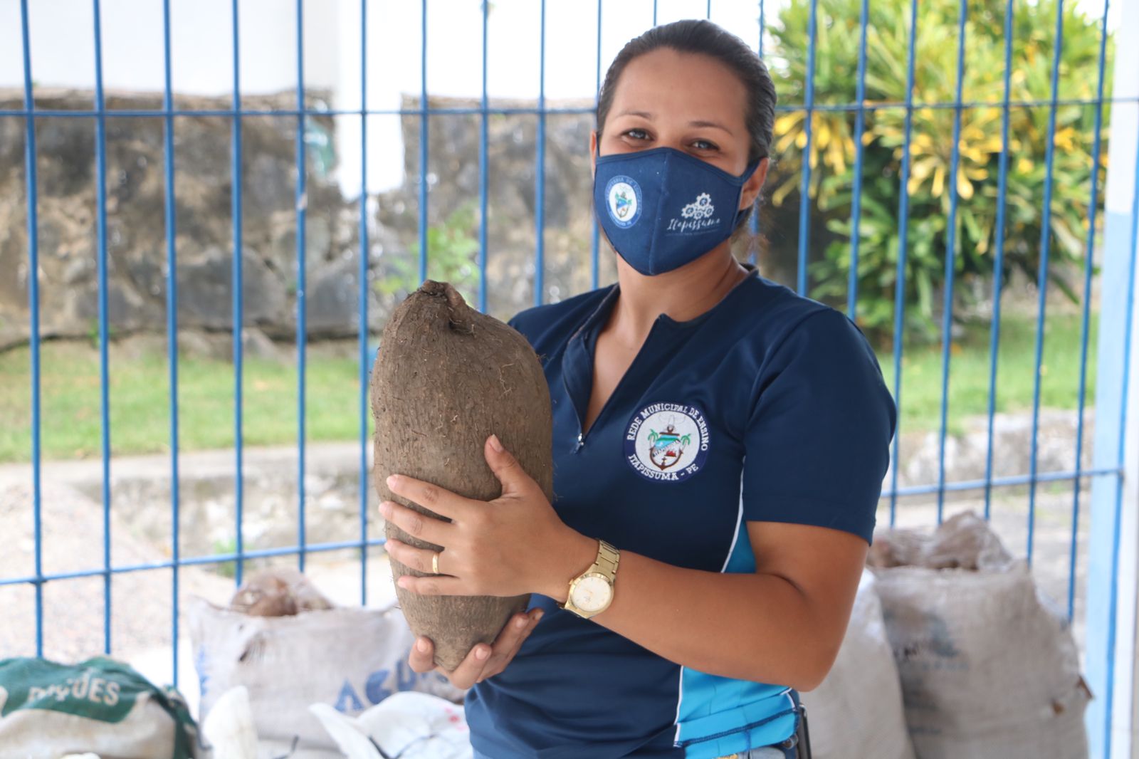 Secretaria de Educação de Itapissuma promove entrega de alimentos adquiridos da agricultura familiar para mais de 500 alunos da Educação Infantil