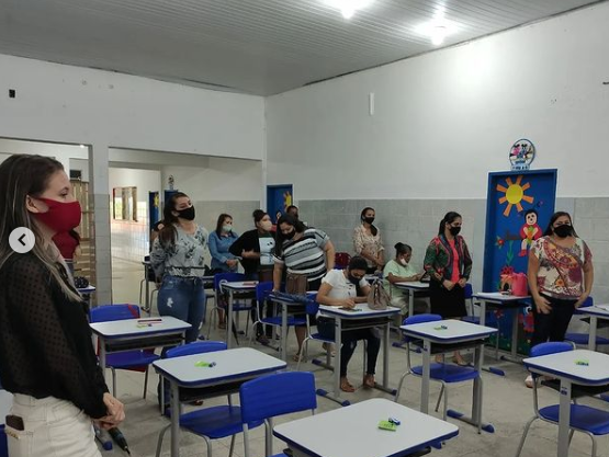 Secretaria de Educação de Cortês realiza Formação do Programa Criança Alfabetizada com coordenadores e professores