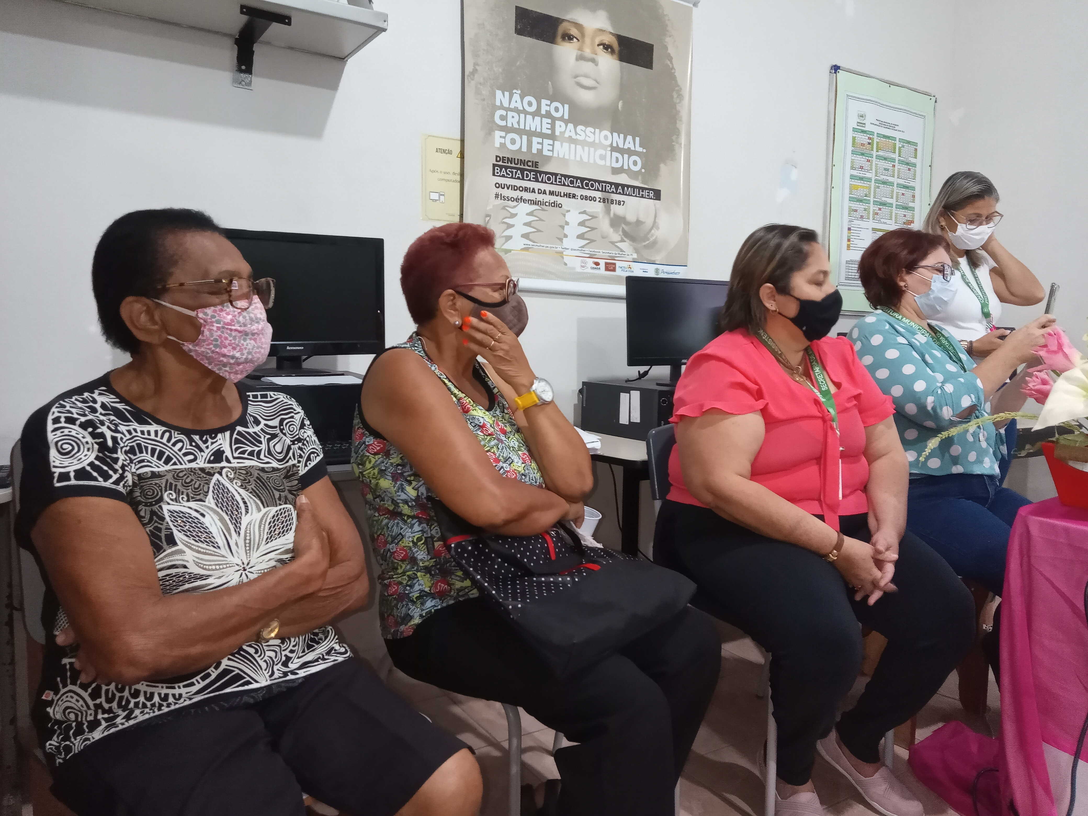 CICLO DE PALESTRAS COM AS MULHERES DA SECRETARIA DE EDUCAÇÃO