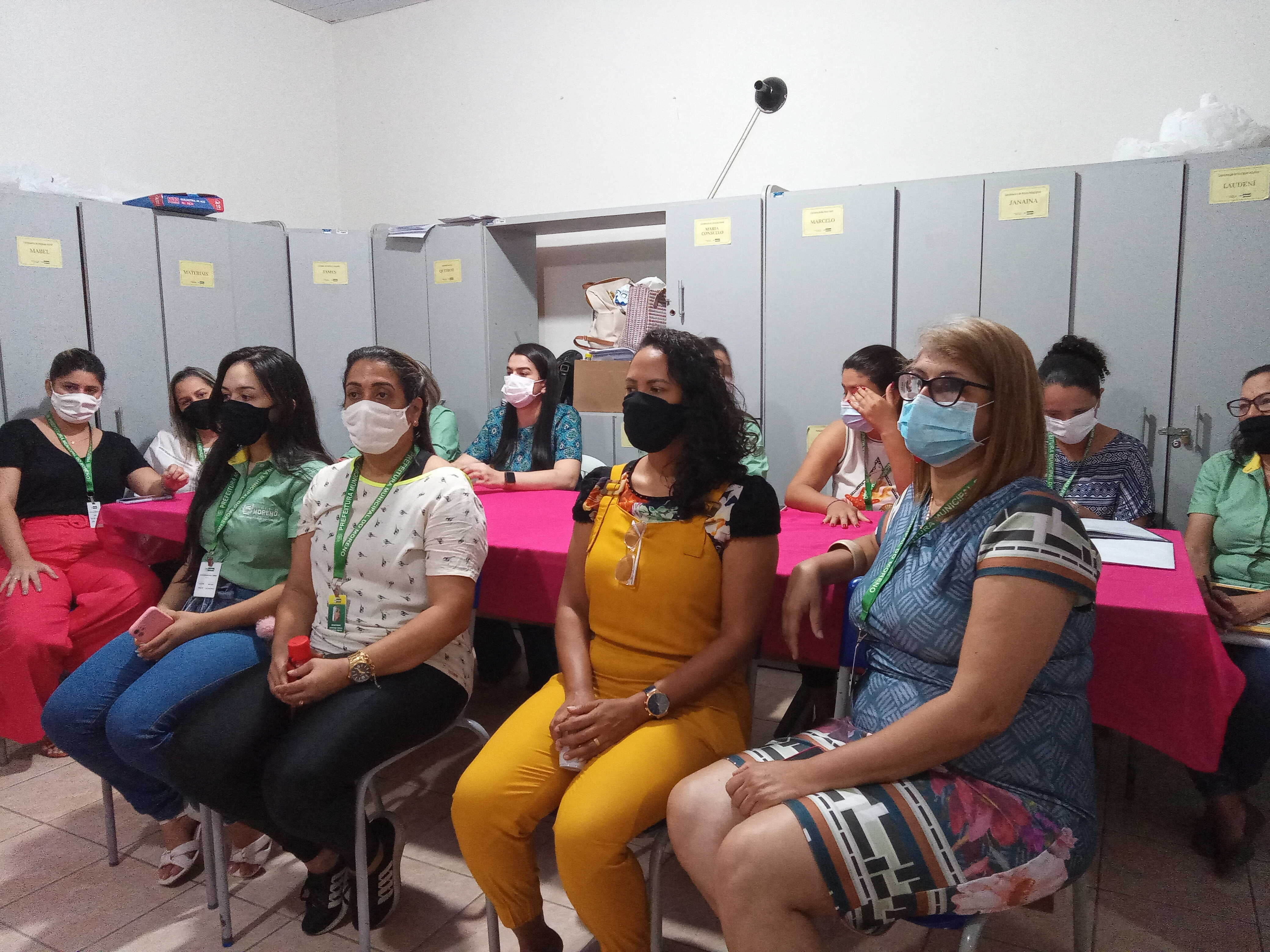 CICLO DE PALESTRAS COM AS MULHERES DA SECRETARIA DE EDUCAÇÃO