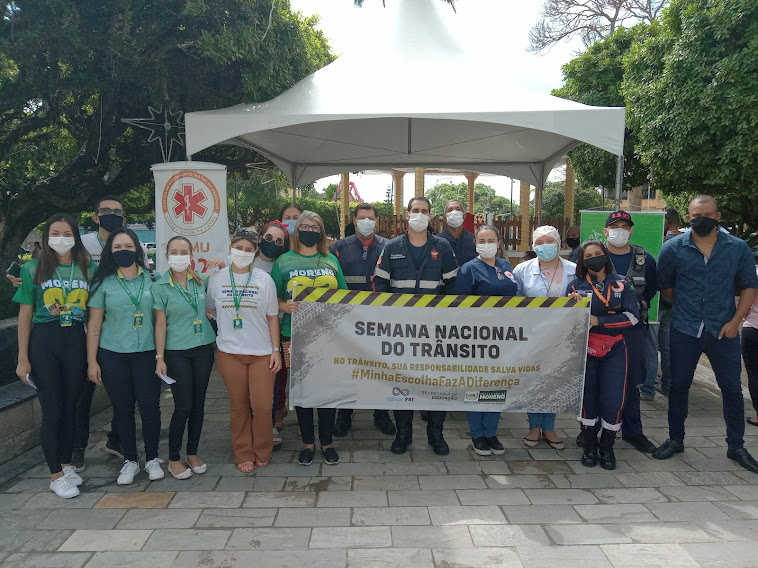 SEDUC REALIZA AÇÃO DE CONSIENTIZAÇÃO COLETIVA PARA PREVENÇÃO DE ACIDENTES NO TRÂNSITO