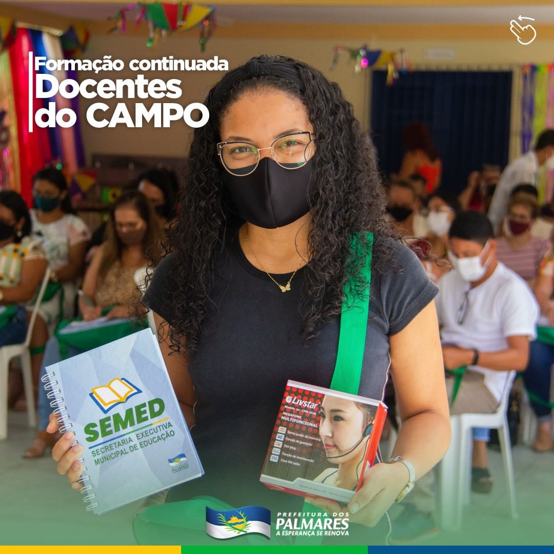 PALMARES: FORMAÇÃO CONTINUADA COM DOCENTES DO CAMPO