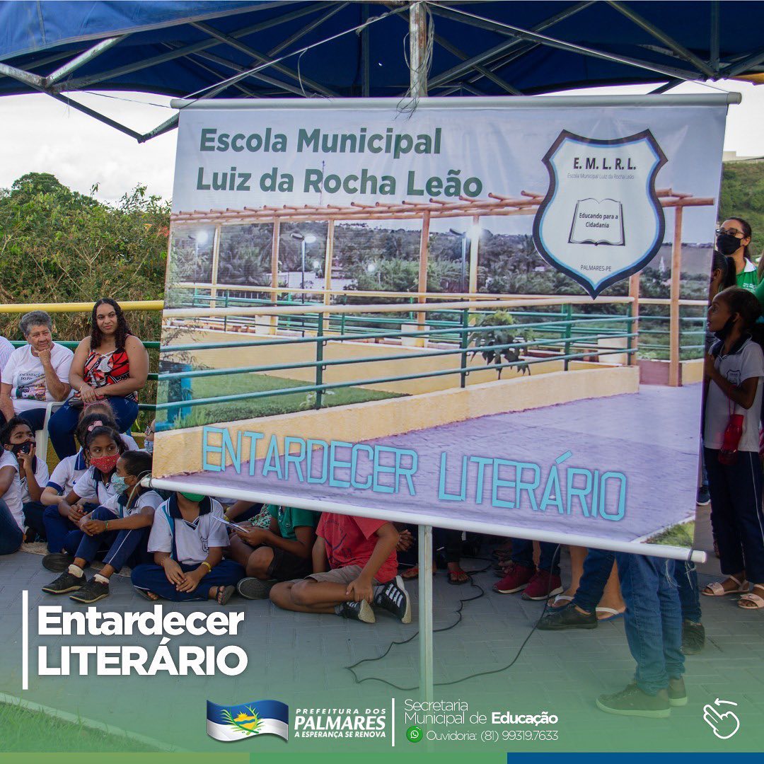 PALMARES: ESCRITORES PALMARENSES PARTICIPAM DO PROJETO ENTARDECER LITERÁRIO