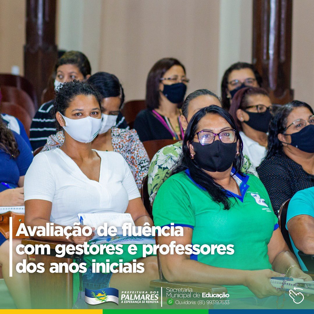 PALMARES: AVALIAÇÃO DE FLUÊNCIA COM GESTORES E PROFESSORES DOS ANOS INICIAIS