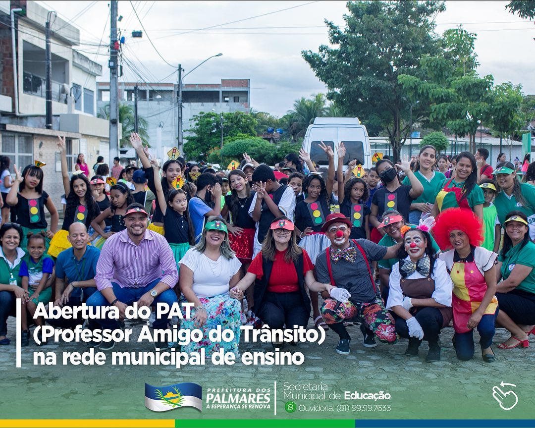 PALMARES: PROFESSOR AMIGO DO TRÂNSITO-PAT