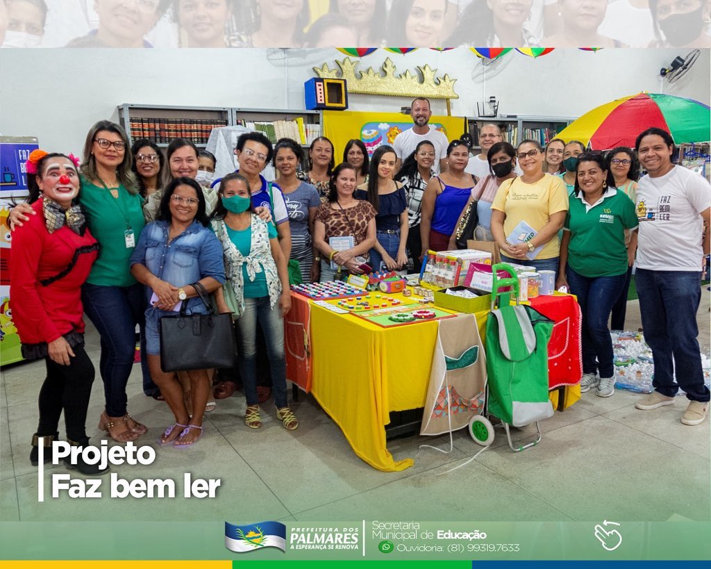 PALMARES: PROJETO FAZ BEM LER