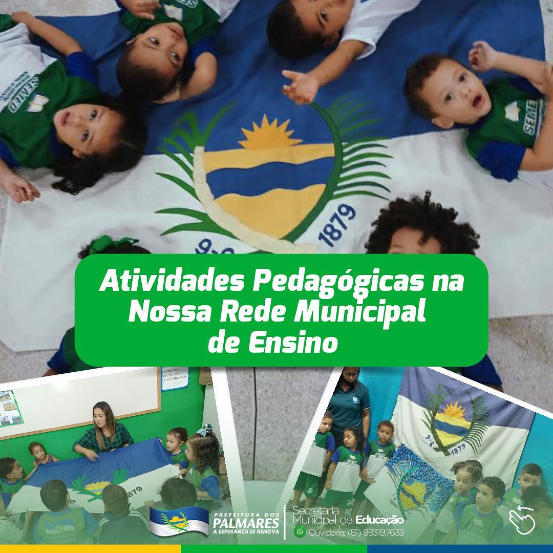 PALMARES: ATIVIDADES PEDAGÓGICAS NA REDE MUNICIPAL DE ENSINO