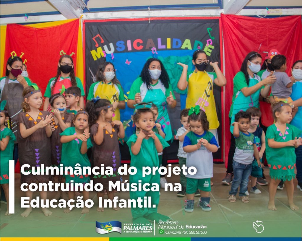 PALMARES: CONSTRUINDO MÚSICA NA EDUCAÇÃO INFANTIL ??