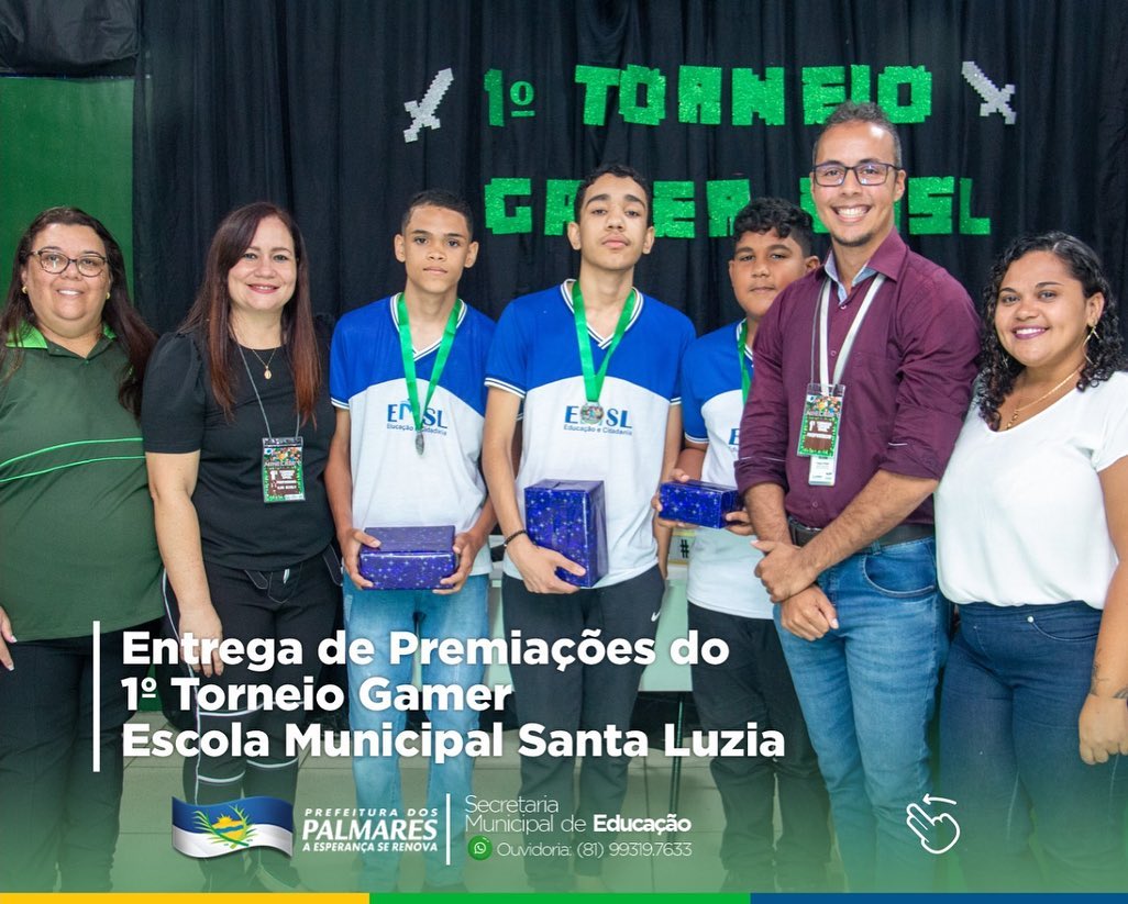 PALMARES: TORNEIO GAMER ENTREGA DE PREMIAÇÕES