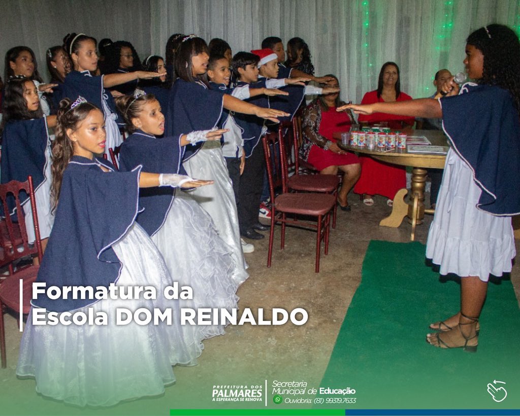 PALMARES: ESCOLA DOM REINALDO PÜNDER