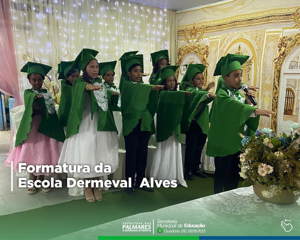 PALMARES: ESCOLA DERMEVAL: 5° ANO