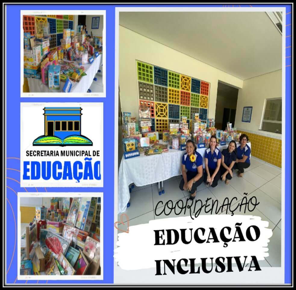 A Secretaria de Educação de São Vicente Férrer em parceria com a Coordenação de Educação Inclusiva SEDUC, adquiriu diversos recursos pedagógicos  