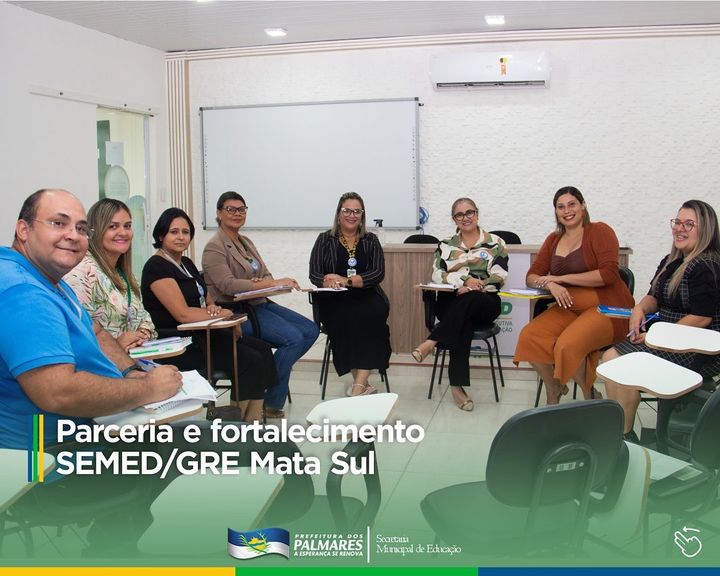 PALMARES: PARCERIA SEMED/GRE MATA SUL