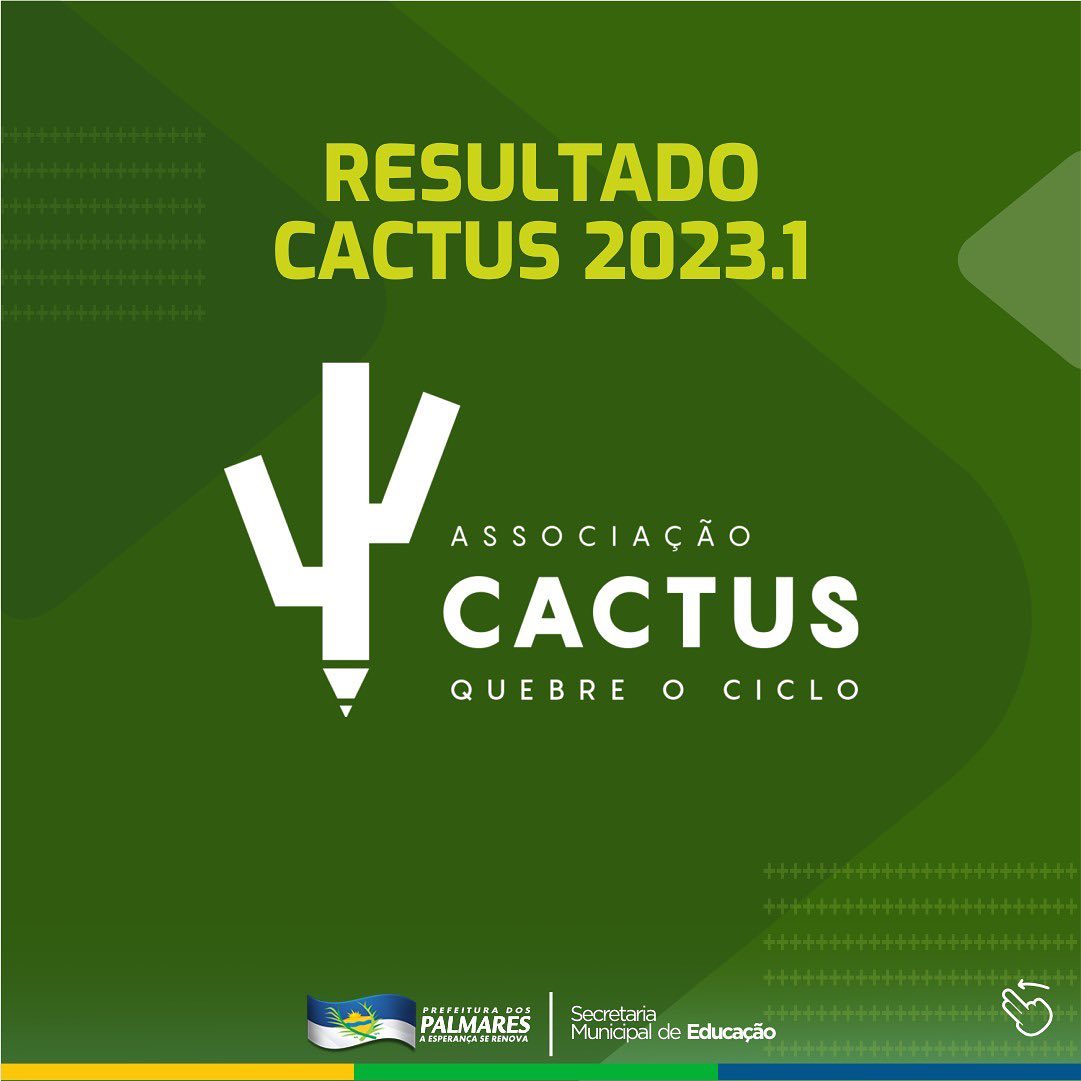 PALMARES: RESULTADO CACTUS 2023.1