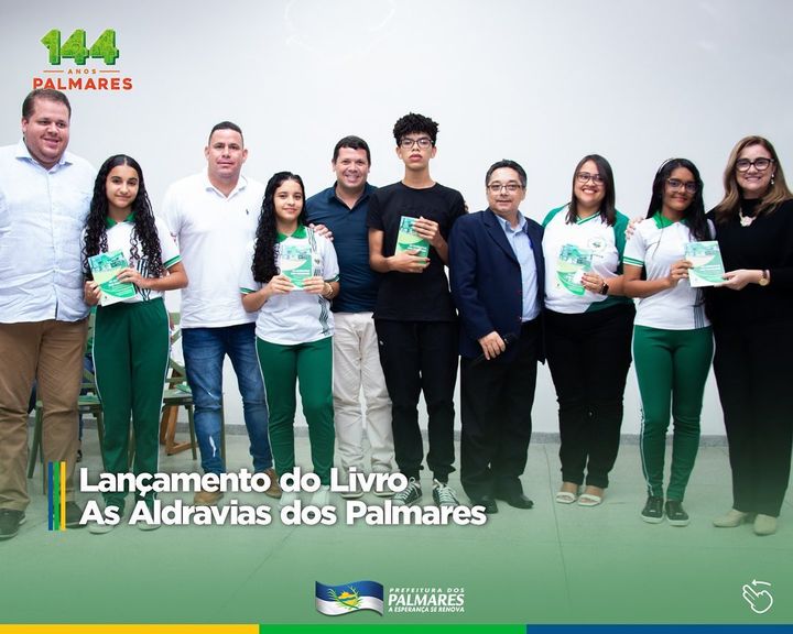 PALMARES: SEMED PALMARES PUBLICOU LIVRO DE ALDRAVIAS