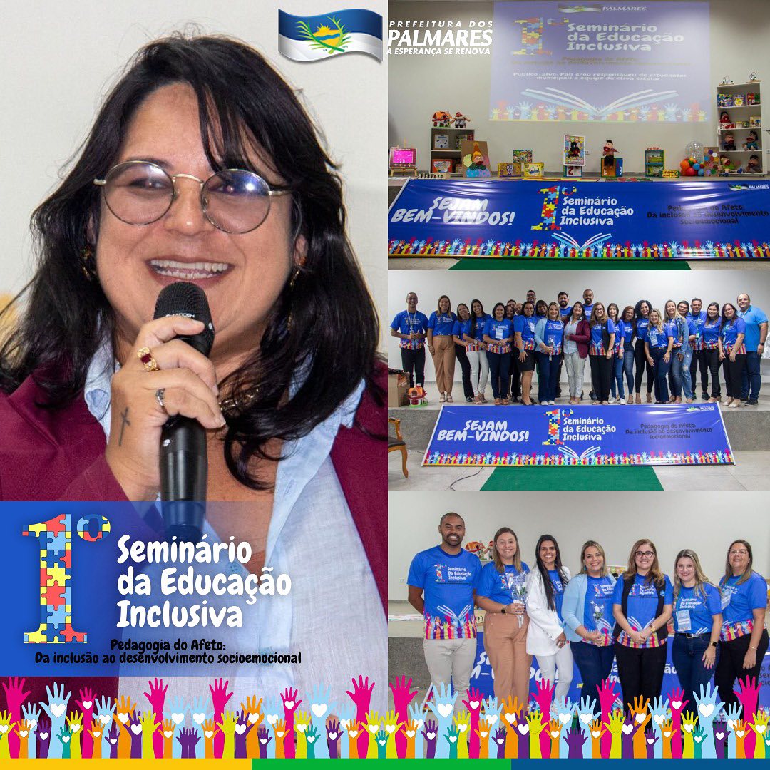 PALMARES: 1º SEMINÁRIO DA EDUCAÇÃO INCLUSIVA 