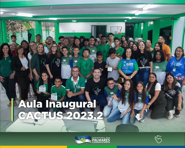 PALMARES: AULA INAUGURAL CACTUS 2023.2