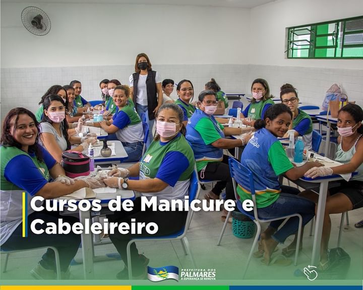 PALMARES: CURSOS DE MANICURE E CABELEIREIRO