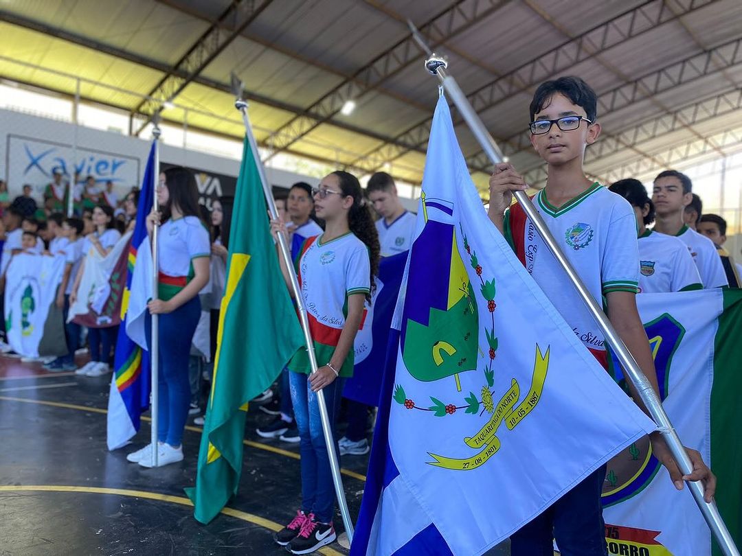 Abertura dos Jogos Escolares 2023 em Taquaritinga do Norte