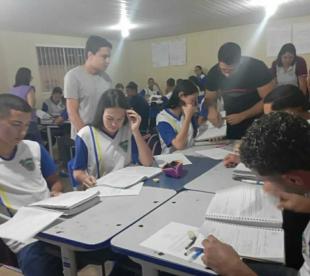  ESCOLA MUNICIPAL PIO GUERRA DA REDE MUNICIPAL DE EDUCAÇÃO DE SÃO VICENTE FÉRRER-PE, REALIZOU GRUPOS INTERATIVOS NA ESCOLA 