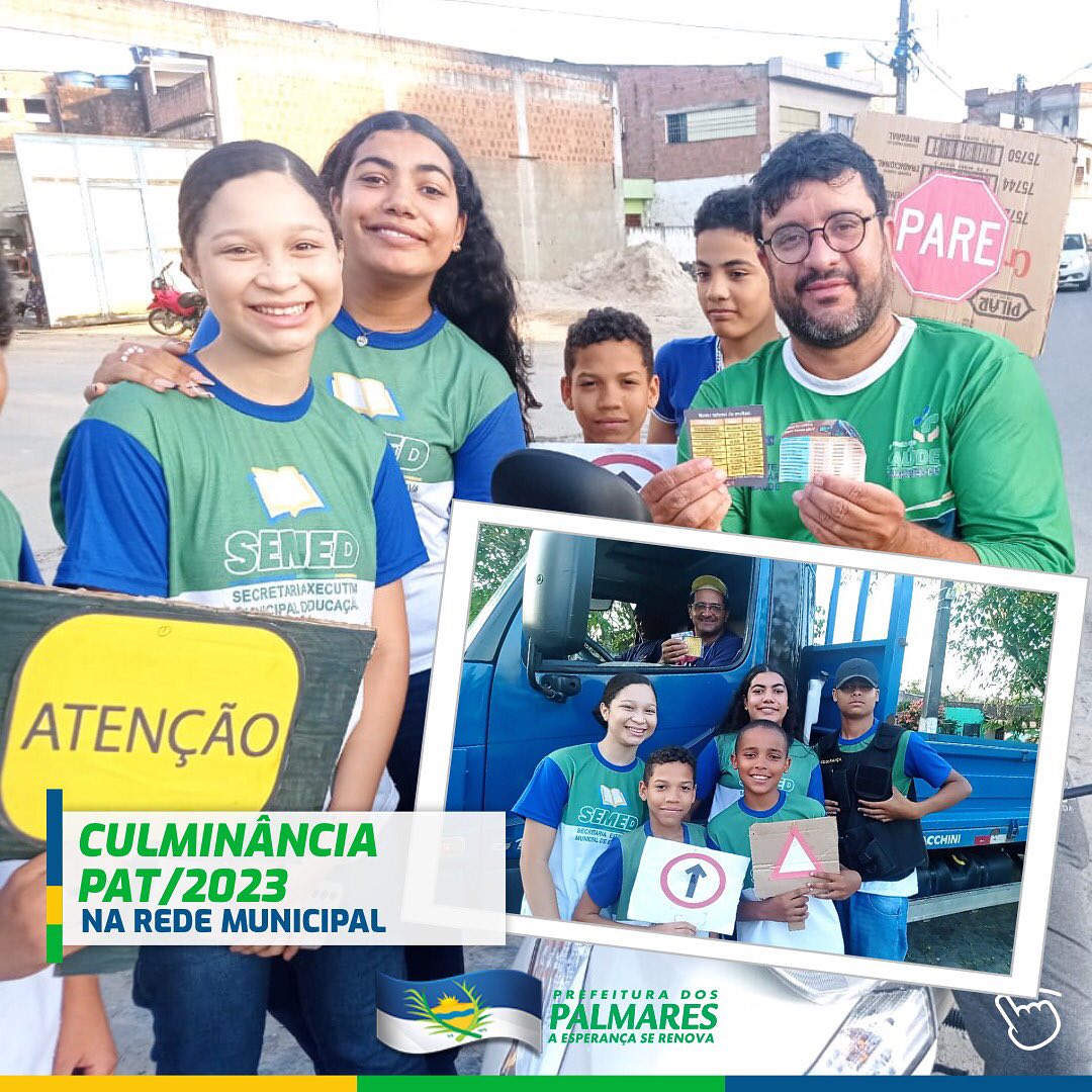 PALMARES: CULMINÂNCIA PAT/2023 NA REDE MUNICIPAL