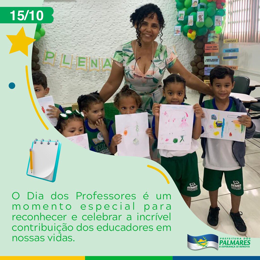 PALMARES: DIA DOS PROFESSORES 