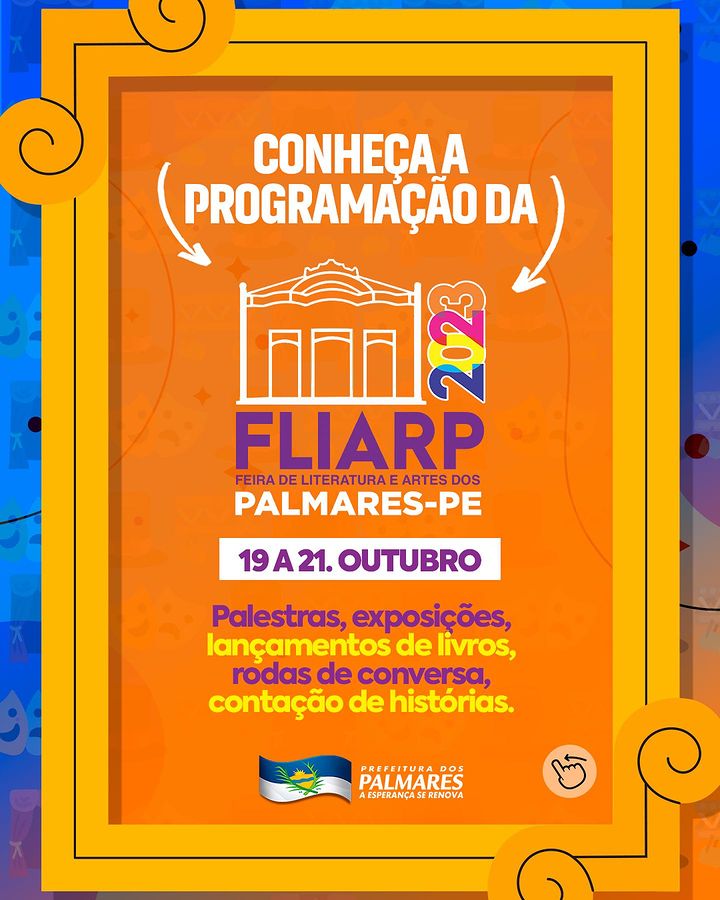 PALMARES: PROGRAMAÇÃO DA FLIARP 2023