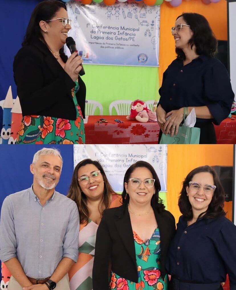  Secretaria de Educação da Lagoa dos Gatos realiza a 1° Conferência do Programa Primeira Infância na Escola.