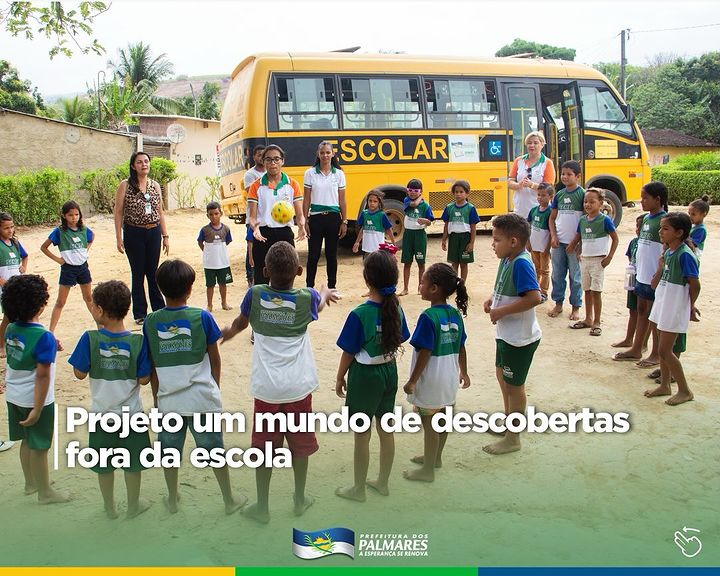 PALMARES: PROJETO UM MUNDO DE DESCOBERTAS FORA DA ESCOLA 