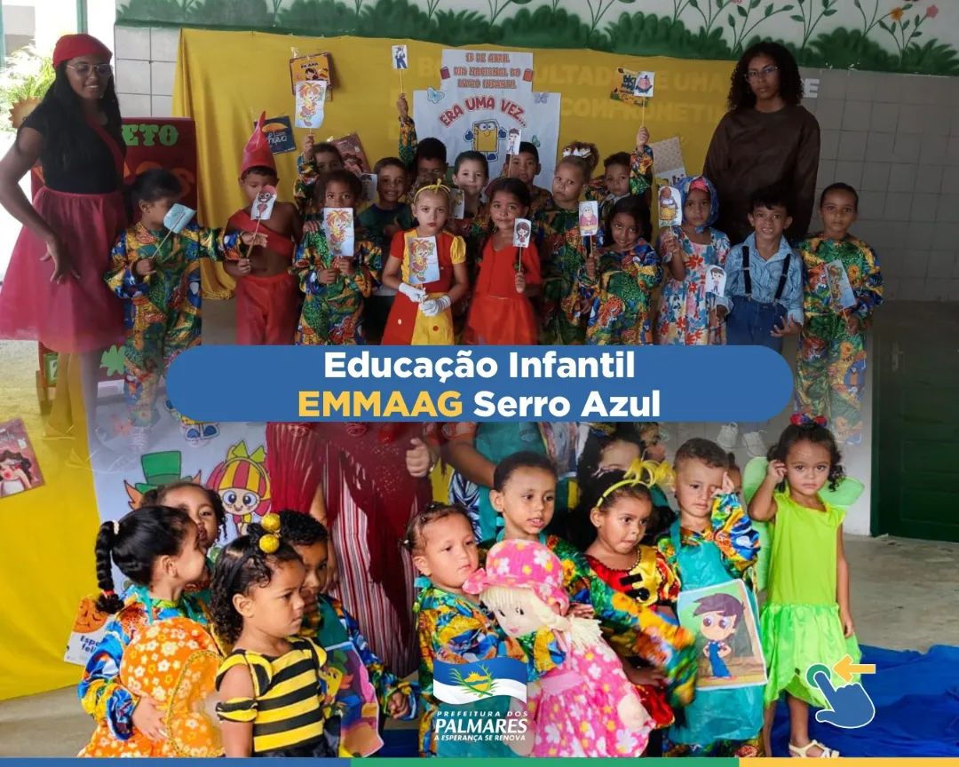 PALMARES: EDUCAÇÃO INFANTIL EMMAAG SERRO AZUL 
